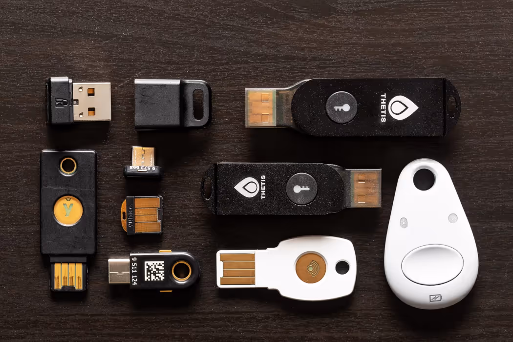 Картинка для Як обрати апаратний ключ безпеки: USB-A, USB-C, NFC чи Lightning